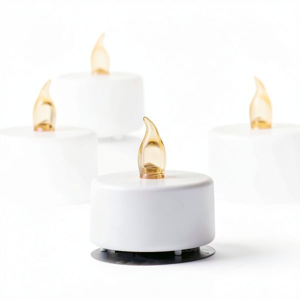 PUNPUBA LED Flameless Candles Warm White Battery Operated-0