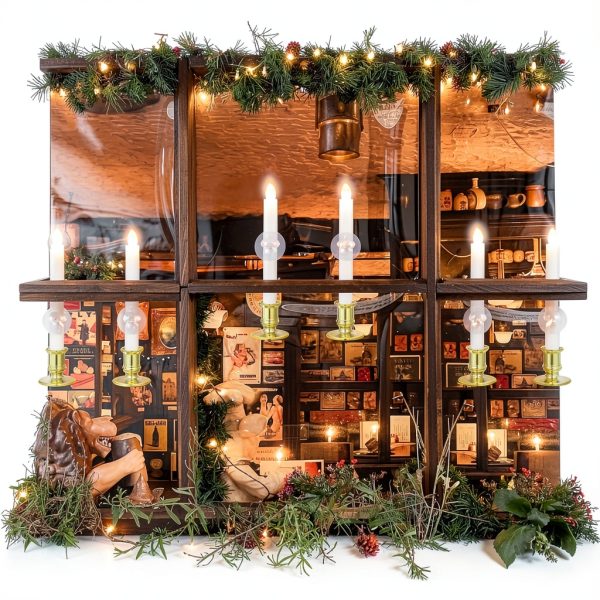 YAUNGEL LED Window Candles Remote Control Gold Silver-3