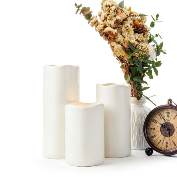 Homemory Waterproof Flameless Candles LED Outdoor Decor-5