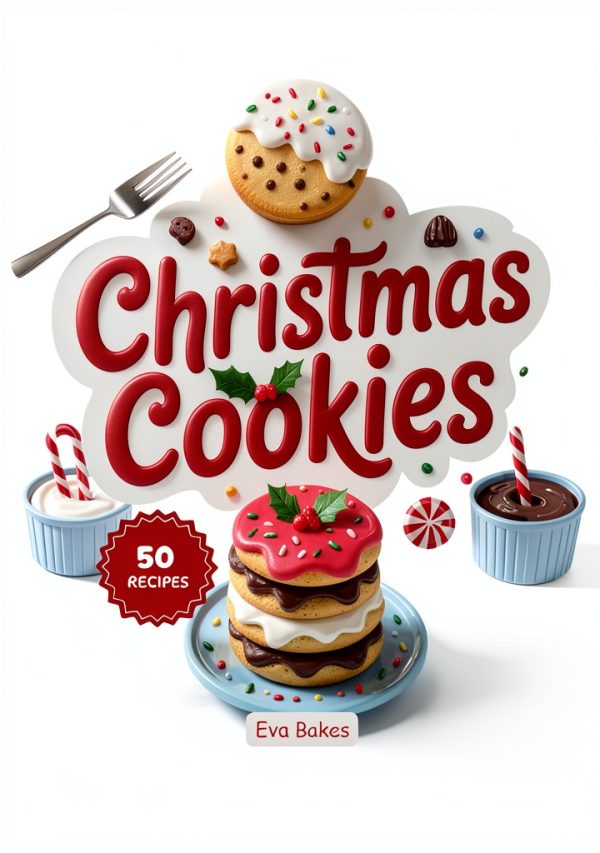 Holiday Baking Cookbook English Digital Recipes Collection-0