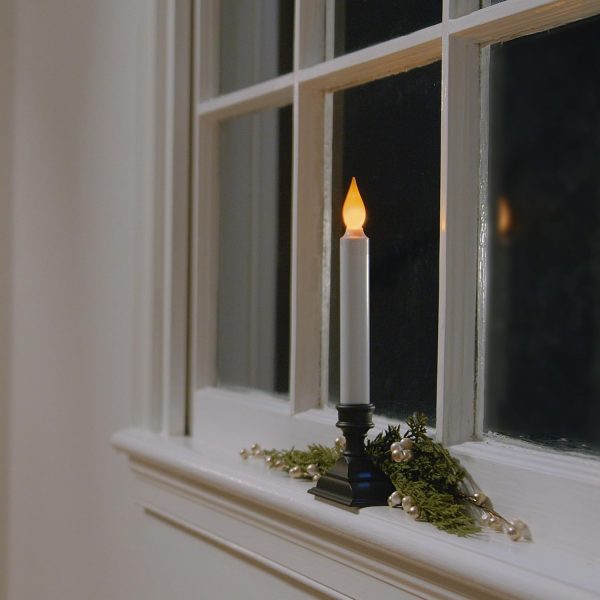 Xodus Innovations Cordless Window Candles Flickering Amber-4