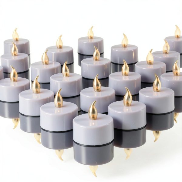 PUNPUBA LED Flameless Candles Warm White Battery Powered-0