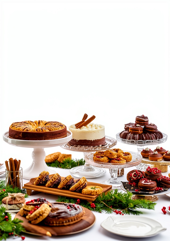 'Kindle book cover showing festive holiday recipes'