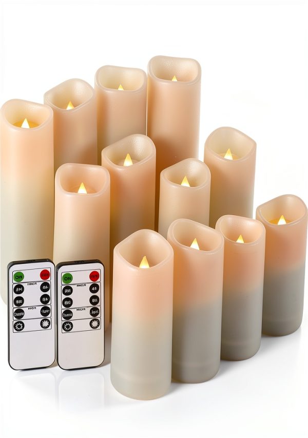 Flameless Candle WIN WAY FUTURE E12 Safe Battery-0