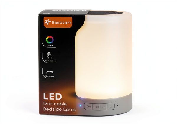 Elecstars Touch Night Light Modern LED Table Lamp-6
