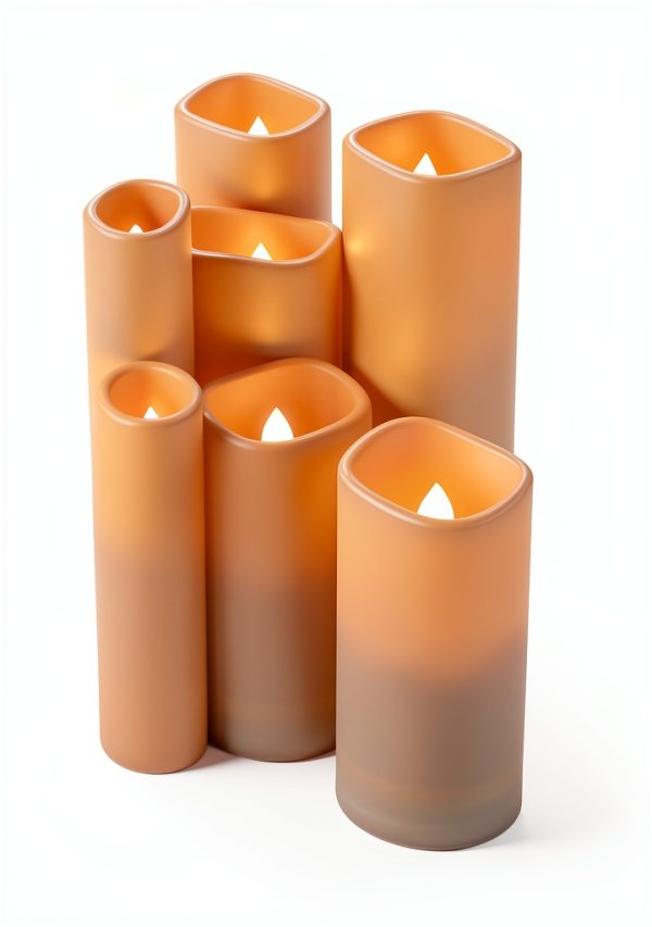 Flameless Candle WIN WAY FUTURE E12 Safe Battery-3