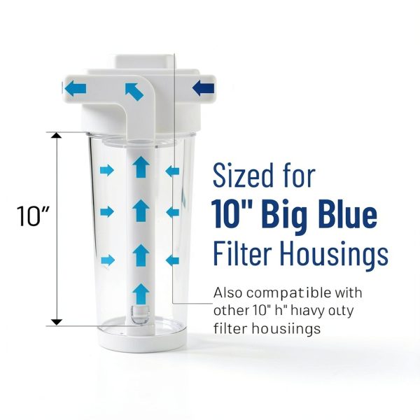 Pentair Pentek ECP5-BB Blue 10" sediment filter 5 micron 2-Pack-4