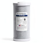 Hydronix Water Filter 4.5x10 Carbon Block 5 Micron 3 Pack White-0