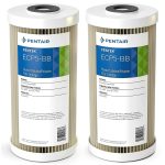 Pentair Pentek ECP5-BB Blue 10" sediment filter 5 micron 2-Pack-0