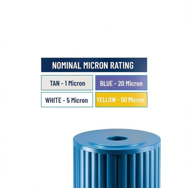 Pentair Pentek ECP5-BB Blue 10" sediment filter 5 micron 2-Pack-5